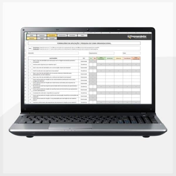 Planilha de Pesquisa de Clima Organizacional
